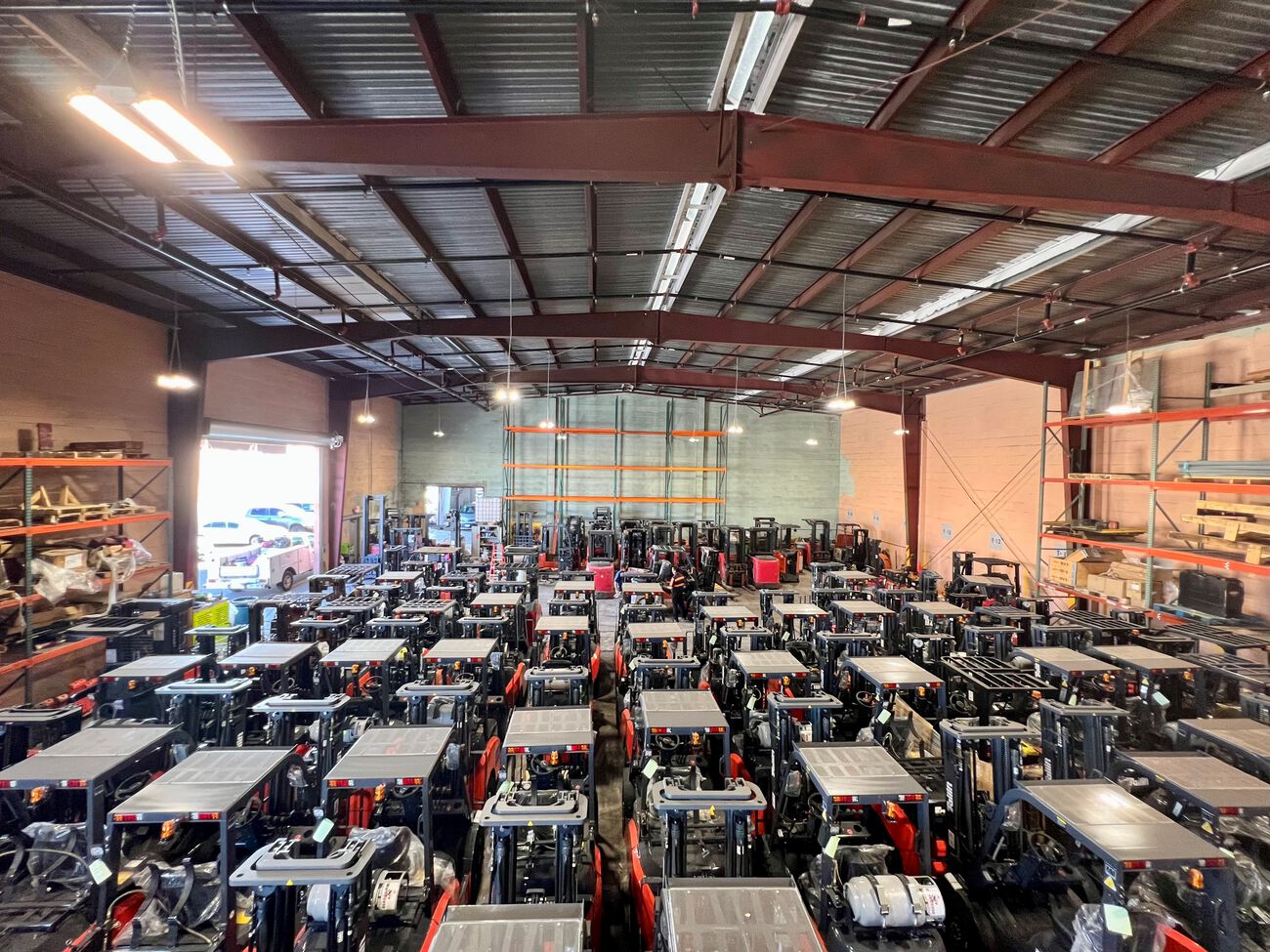 Our inventory of high-quality used forklifts and industrial equipment. 